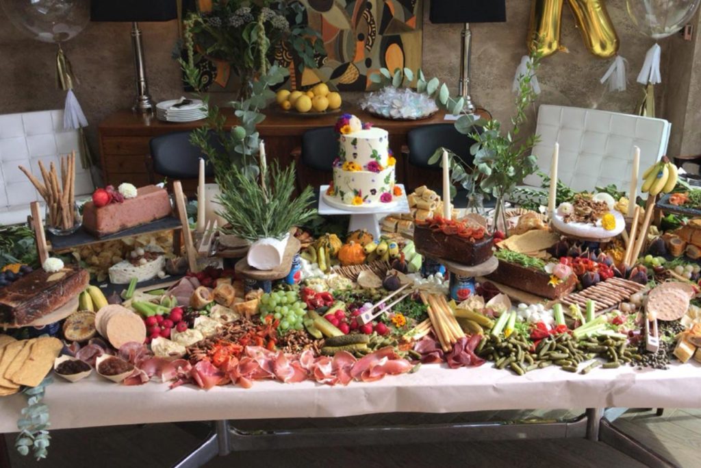 the home gourmet grazing table